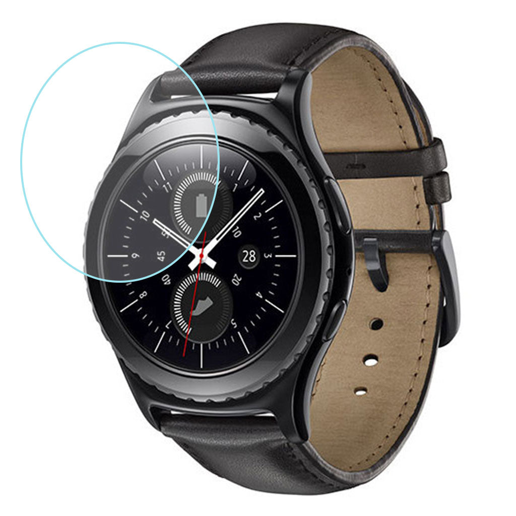Samsung Gear S2 Silikone Skรฆrmbeskytter - Gennemsigtig#serie_473