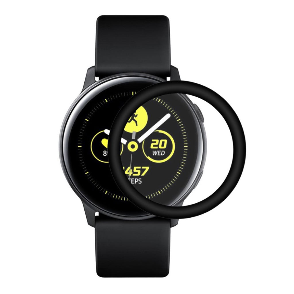 Samsung Galaxy Watch Active Plastik  HD Skรฆrmbeskytter - Gennemsigtig#serie_350