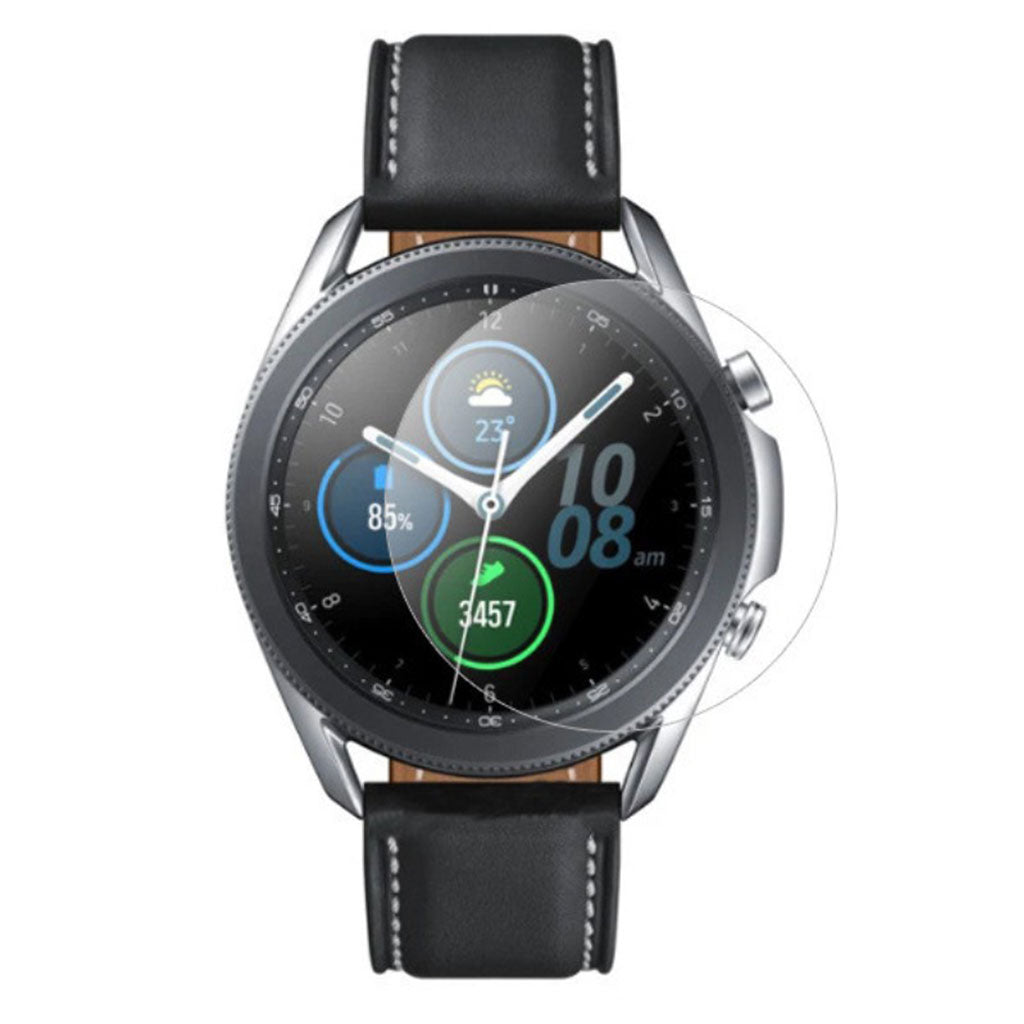Samsung Galaxy Watch 3 (41mm) Hรฆrdet Glas Skรฆrmbeskytter - Gennemsigtig#serie_440