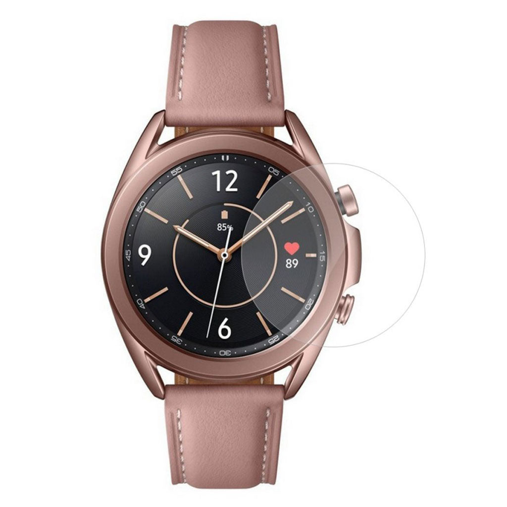 2stk Samsung Galaxy Watch 3 (41mm) Plastik  HD Skรฆrmbeskytter - Gennemsigtig#serie_476