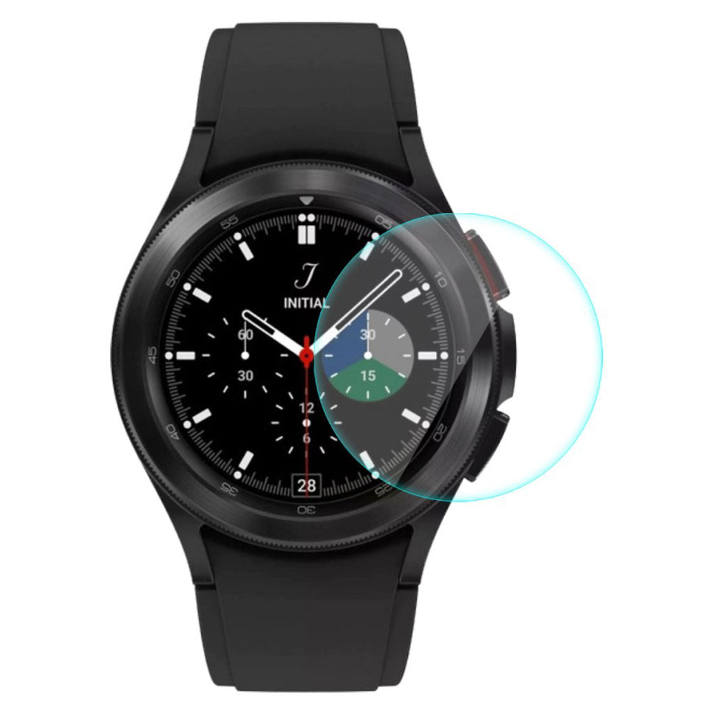 Samsung Galaxy Watch 4 Classic (46mm) Hรฆrdet Glas  HD Skรฆrmbeskytter - Gennemsigtig#serie_555