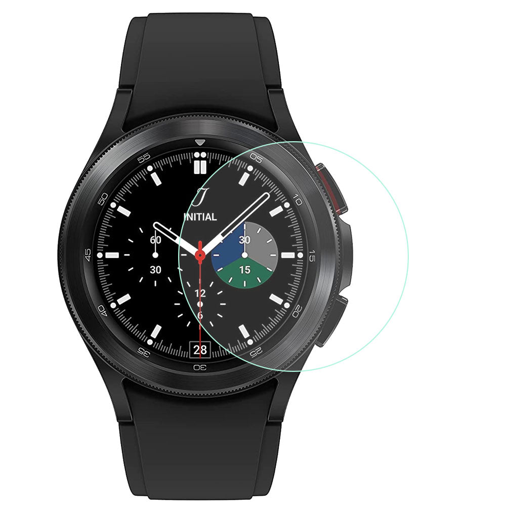 Samsung Galaxy Watch 4 Classic (46mm) Plastik  HD Skรฆrmbeskytter - Gennemsigtig#serie_575
