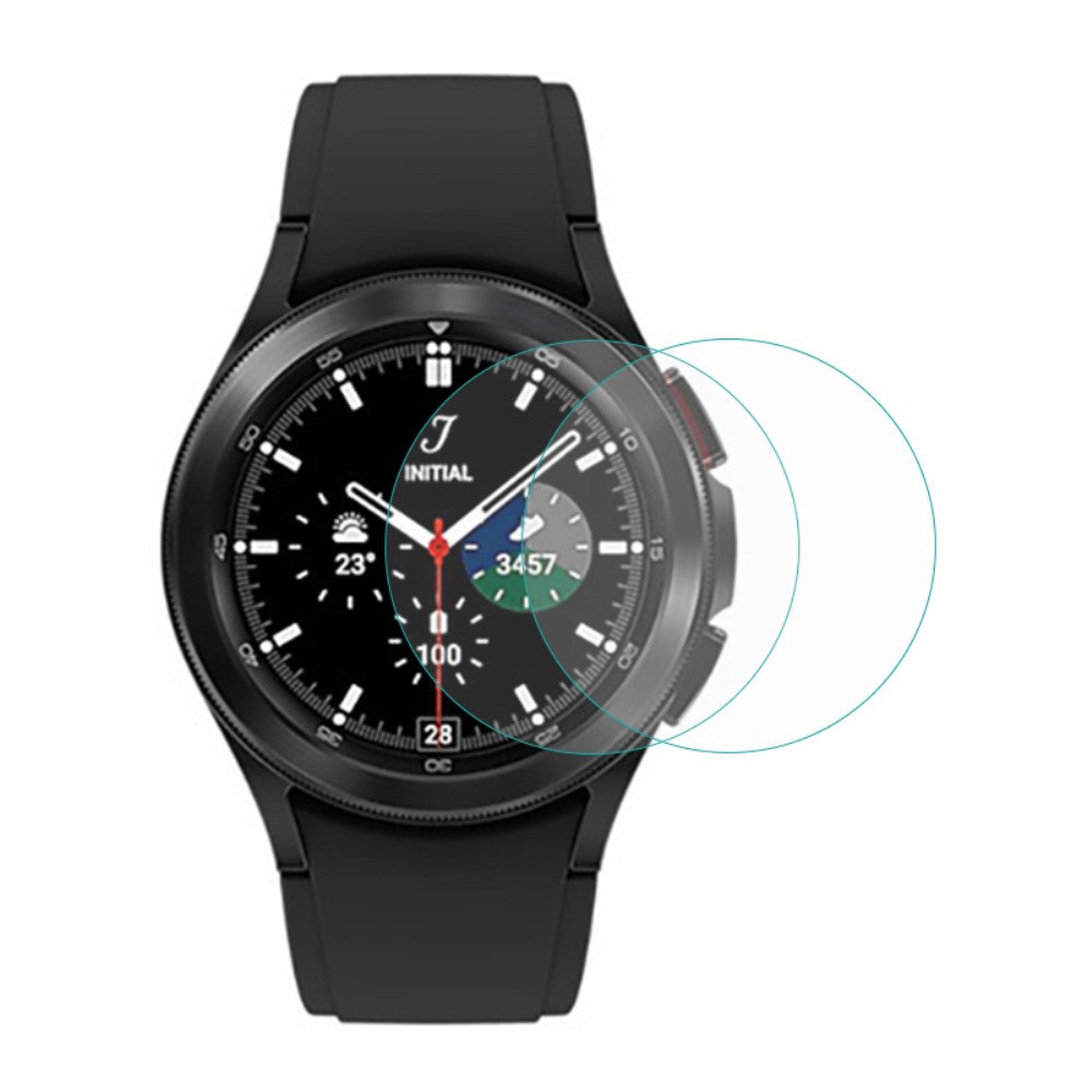 2stk Samsung Galaxy Watch 4 Classic (46mm) Plastik Skærmbeskytter - Gennemsigtig#serie_582