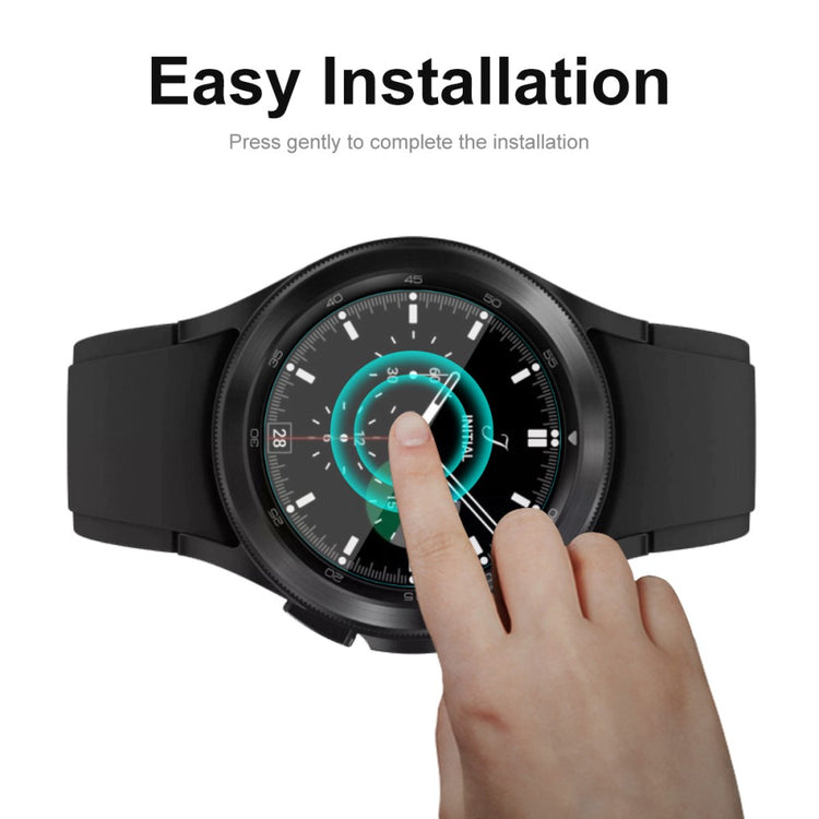 Samsung Galaxy Watch 4 Classic (46mm) Plastik Skærmbeskytter - Gennemsigtig#serie_583