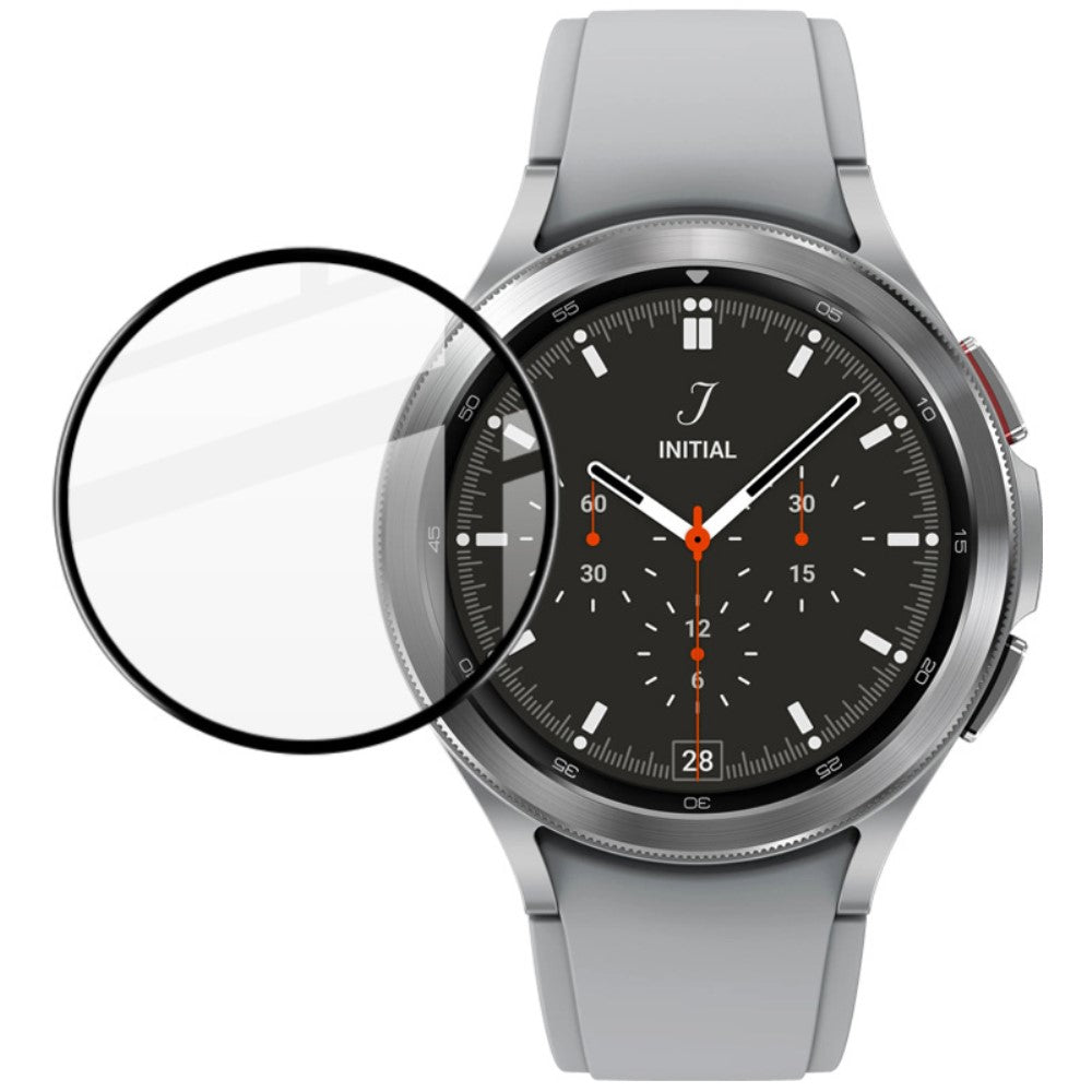 Samsung Galaxy Watch 4 Classic (46mm) Silikone  HD Skรฆrmbeskytter - Gennemsigtig#serie_620