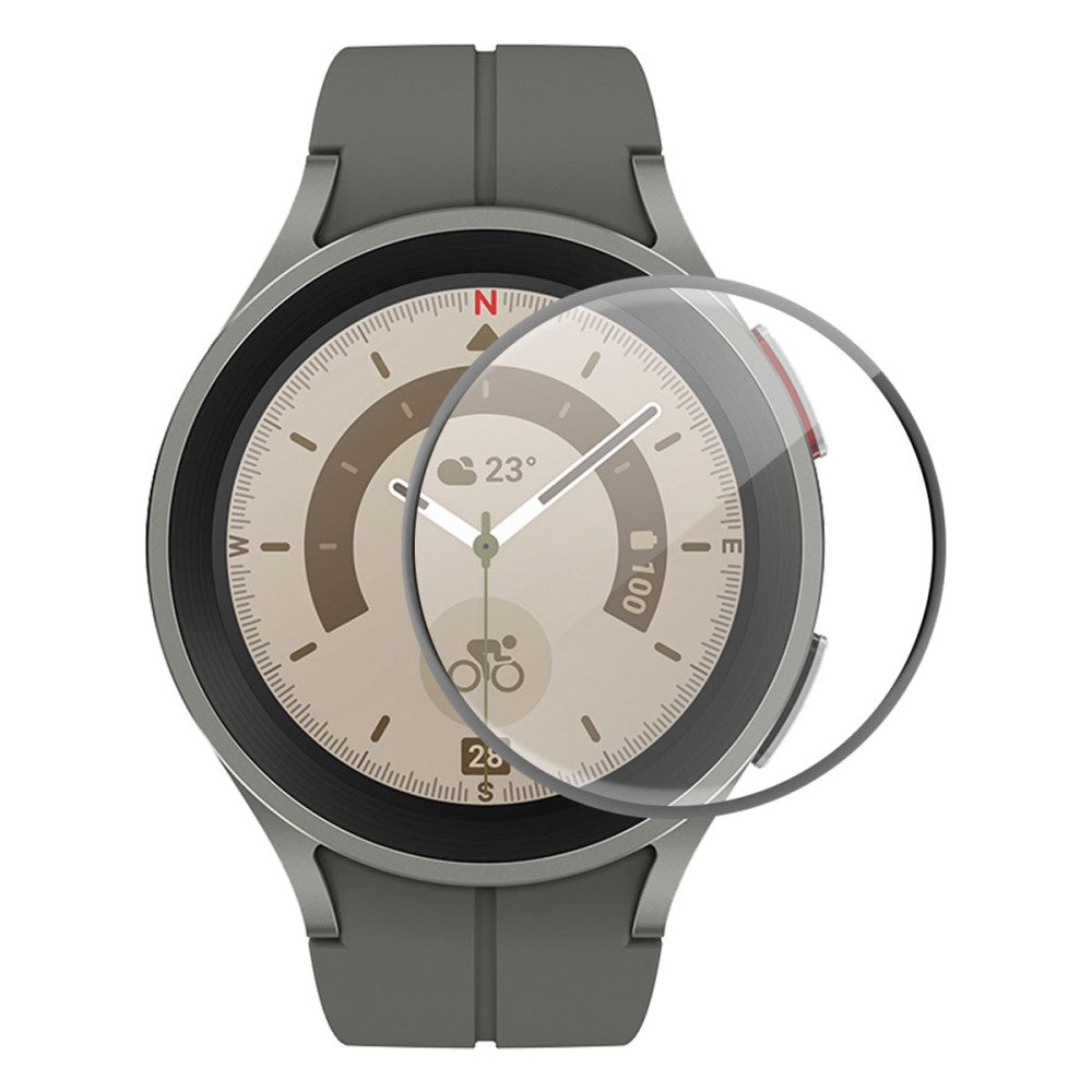 Samsung Galaxy Watch 5 Pro Plastik og Glas Skรฆrmbeskytter - Gennemsigtig#serie_945