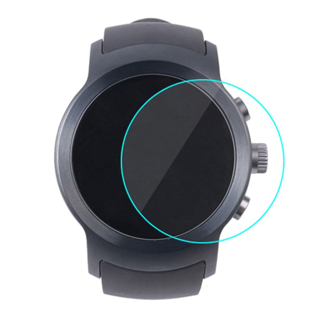 LG Watch Sport Hรฆrdet Glas Skรฆrmbeskytter - Gennemsigtig#serie_110