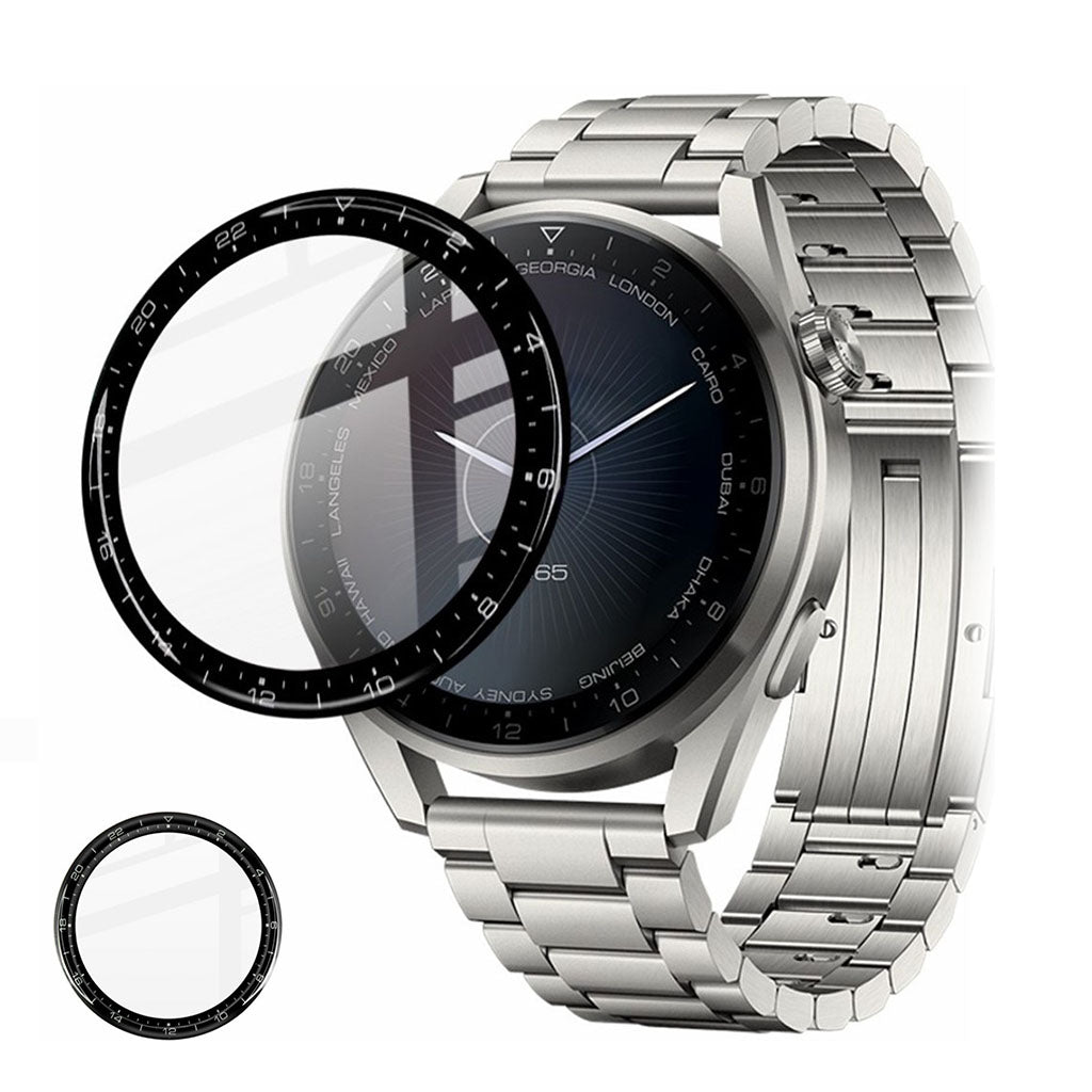Huawei Watch 3 Pro Glas Skรฆrmbeskytter - Gennemsigtig#serie_284