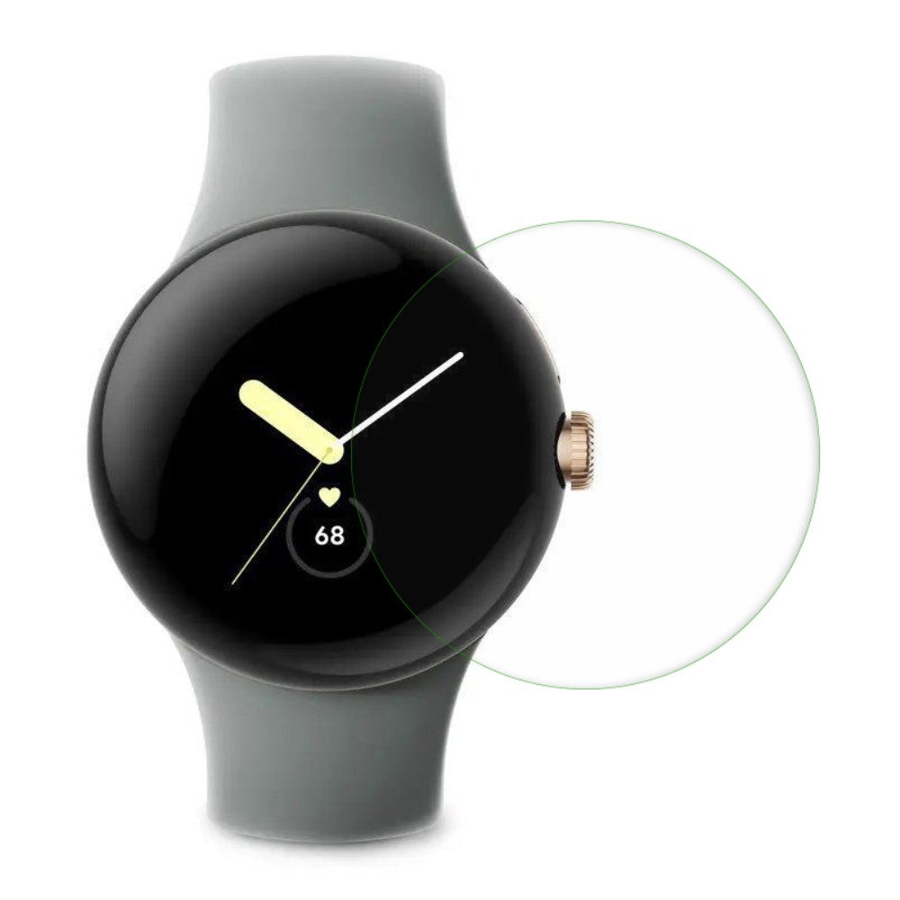 Google Pixel Watch Plastik  HD Skรฆrmbeskytter - Gennemsigtig#serie_085