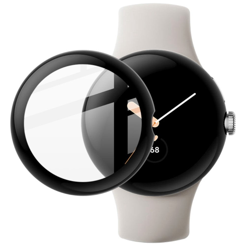 Google Pixel Watch Silikone  HD Skรฆrmbeskytter - Gennemsigtig#serie_090