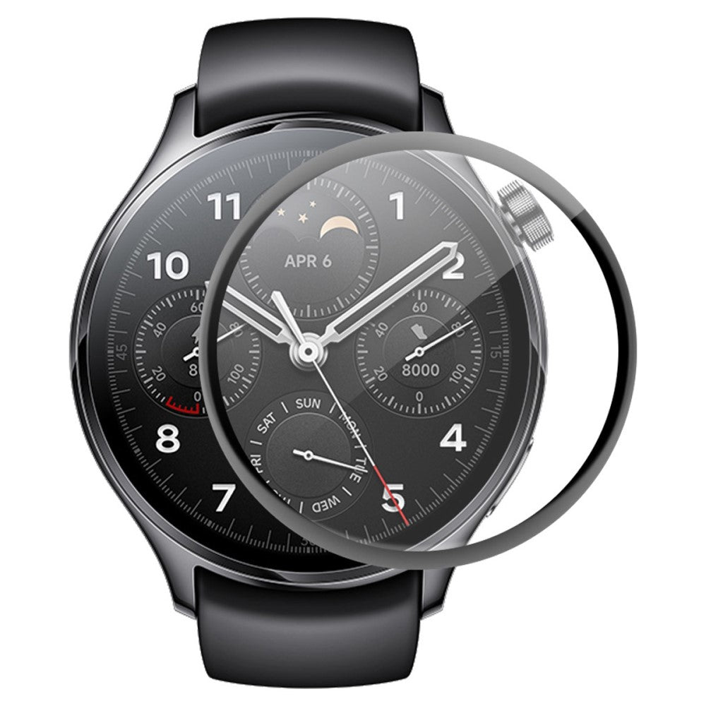 Xiaomi Watch S1 Pro Plastik og Glas  HD Skรฆrmbeskytter - Gennemsigtig#serie_339