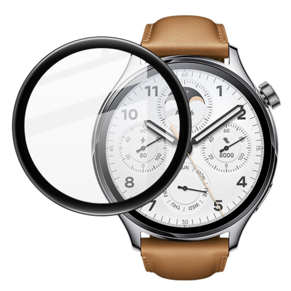 Xiaomi Watch S1 Pro Plastik Skรฆrmbeskytter - Gennemsigtig#serie_348
