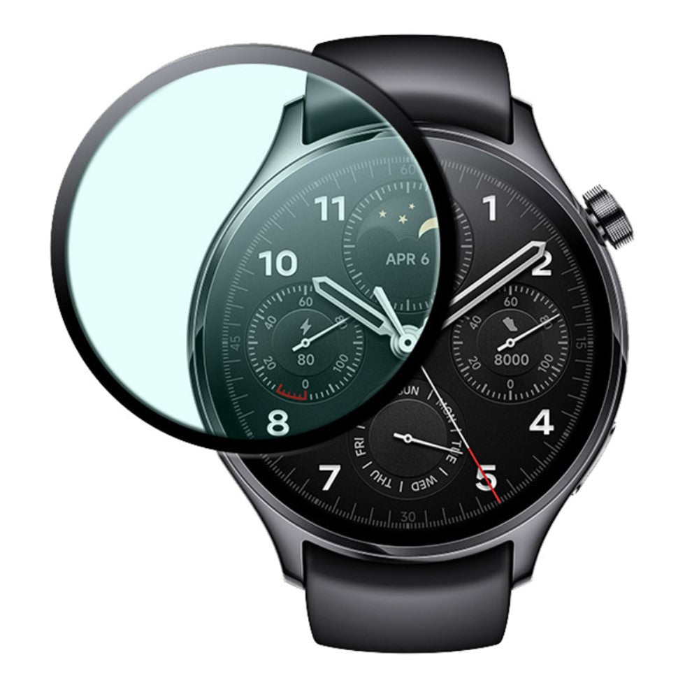Xiaomi Watch S1 Pro Plastik Skรฆrmbeskytter - Gennemsigtig#serie_352
