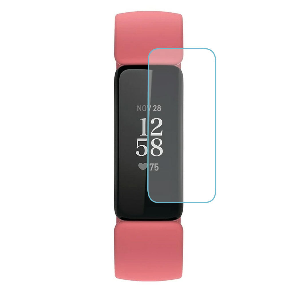 Fitbit Inspire 2 Silikone Skรฆrmbeskytter - Gennemsigtig#serie_636