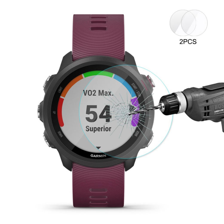 Garmin Forerunner 935 / Garmin Forerunner 35 Hærdet Glas  9H Skærmbeskytter - Gennemsigtig#serie_1