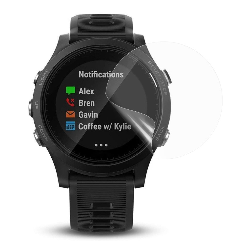 Garmin Forerunner 935 Plastik  HD Skรฆrmbeskytter - Gennemsigtig#serie_251