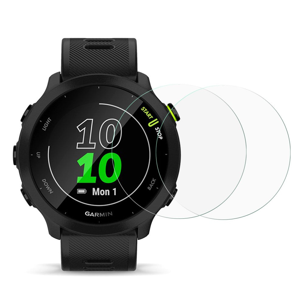 2stk Garmin Forerunner 158 Plastik  HD Skรฆrmbeskytter - Gennemsigtig#serie_170
