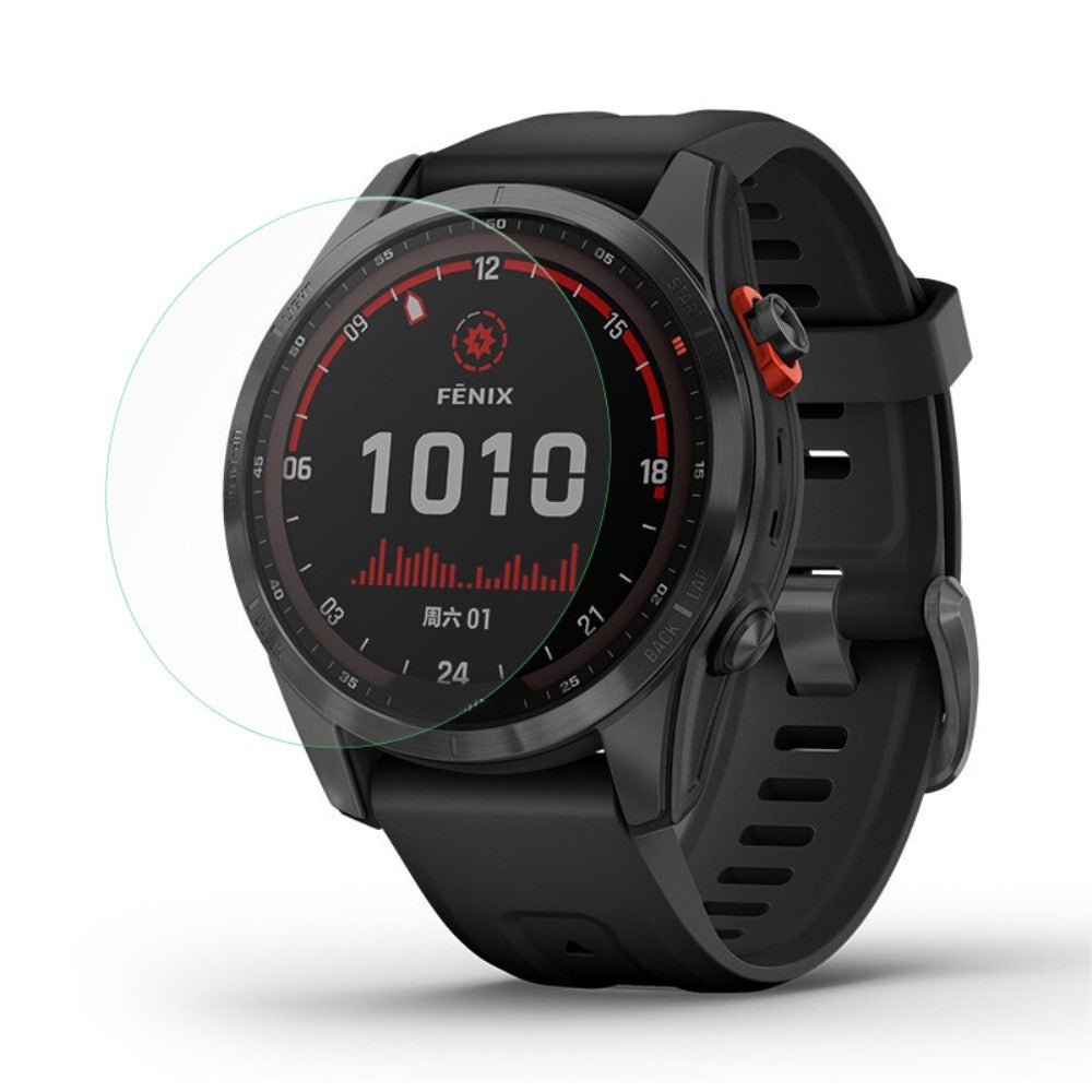 Garmin Fenix 7S Plastik  HD Skรฆrmbeskytter - Gennemsigtig#serie_234