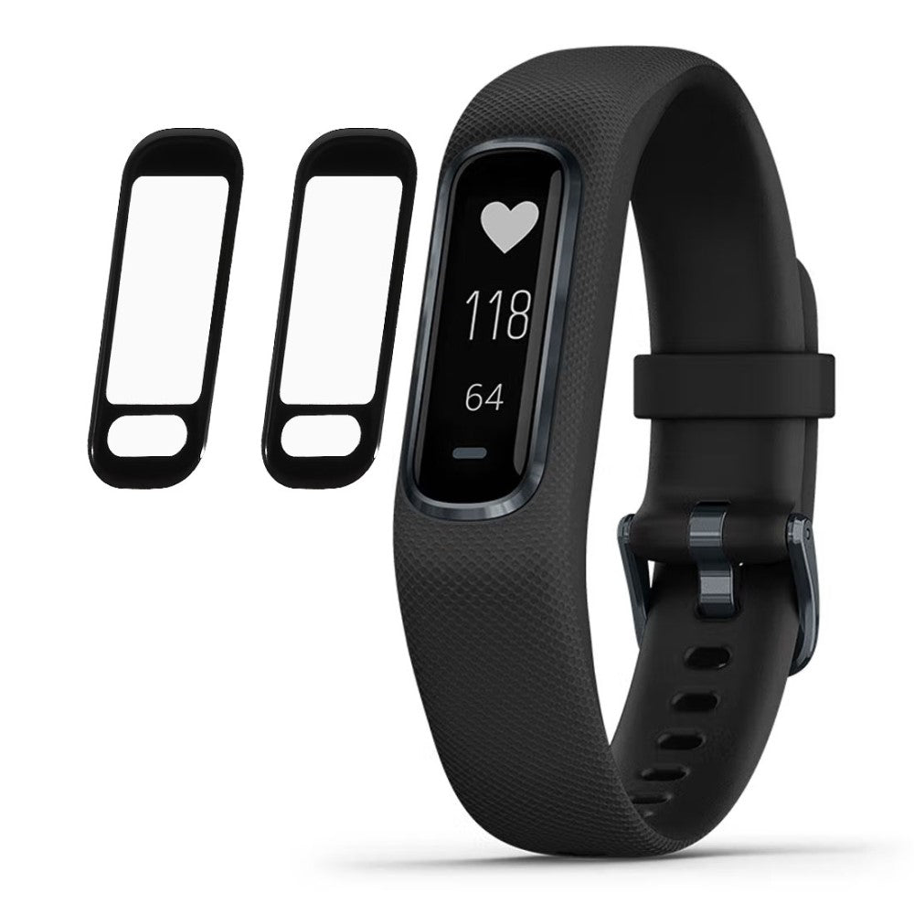 2stk Garmin Vivosmart 5 Plastik Skærmbeskytter - Gennemsigtig#serie_211