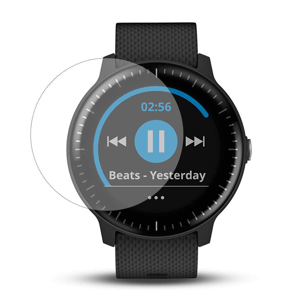 Garmin Vivoactive 3 Plastik Skรฆrmbeskytter - Gennemsigtig#serie_040