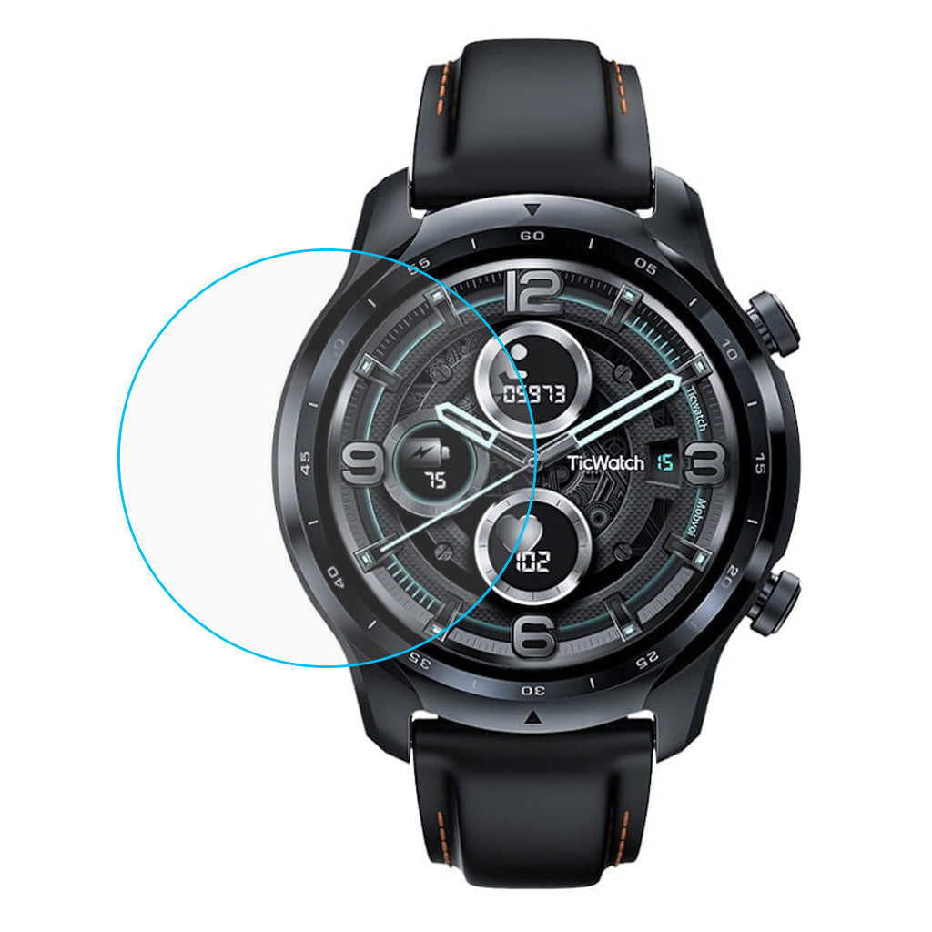 Ticwatch Pro 3 Plastik Skรฆrmbeskytter - Gennemsigtig#serie_2