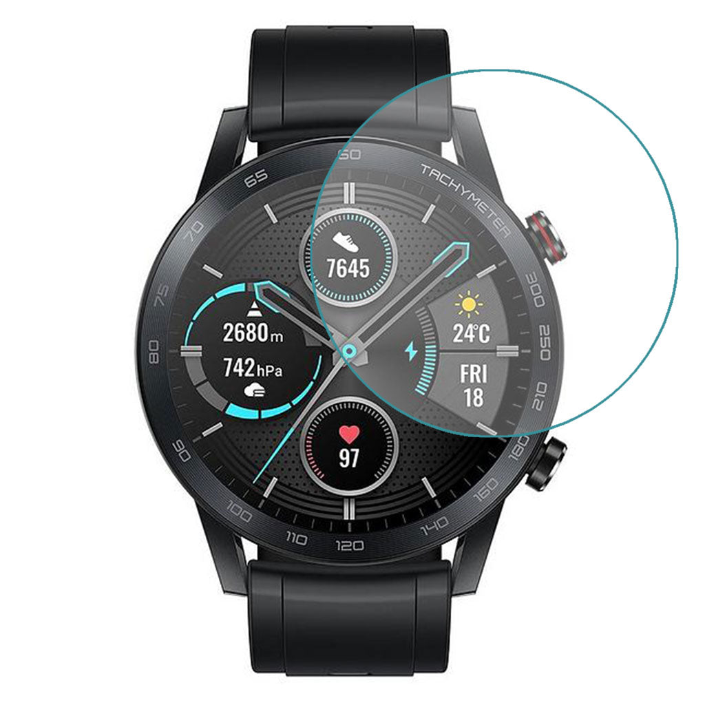 Honor MagicWatch 2 46mm Silikone Skรฆrmbeskytter - Gennemsigtig#serie_3