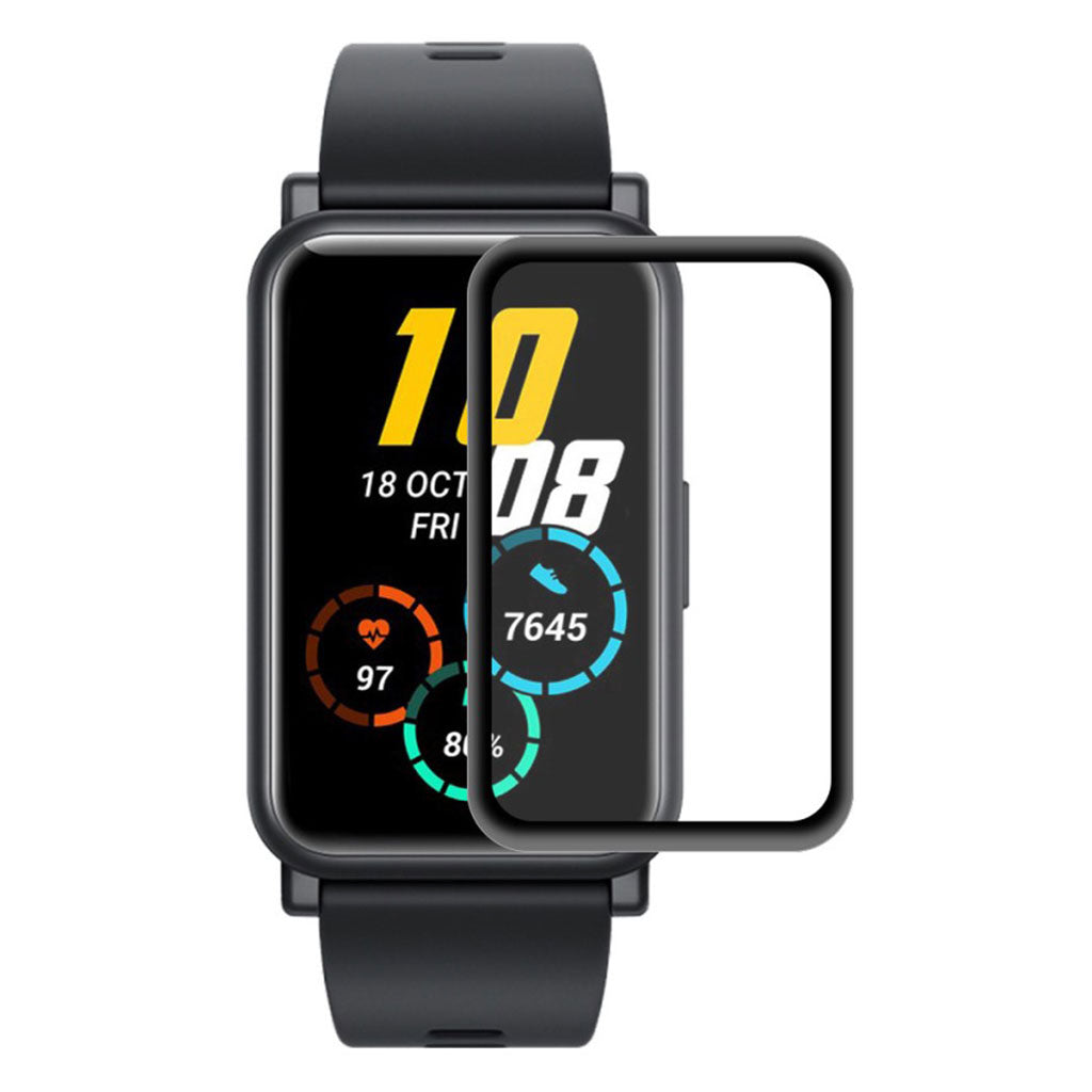 Honor Watch ES Plastik  3D Kurvet Skรฆrmbeskytter - Gennemsigtig#serie_2