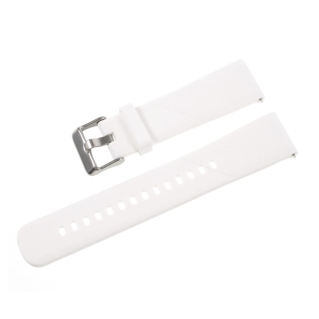 Universal soft watch band strap replacement - White#serie_2