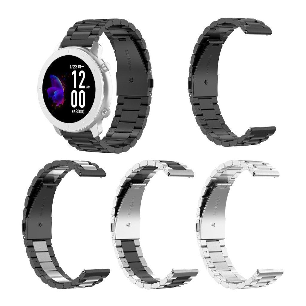 Meget komfortabel Universal Metal Rem - Sort#serie_1