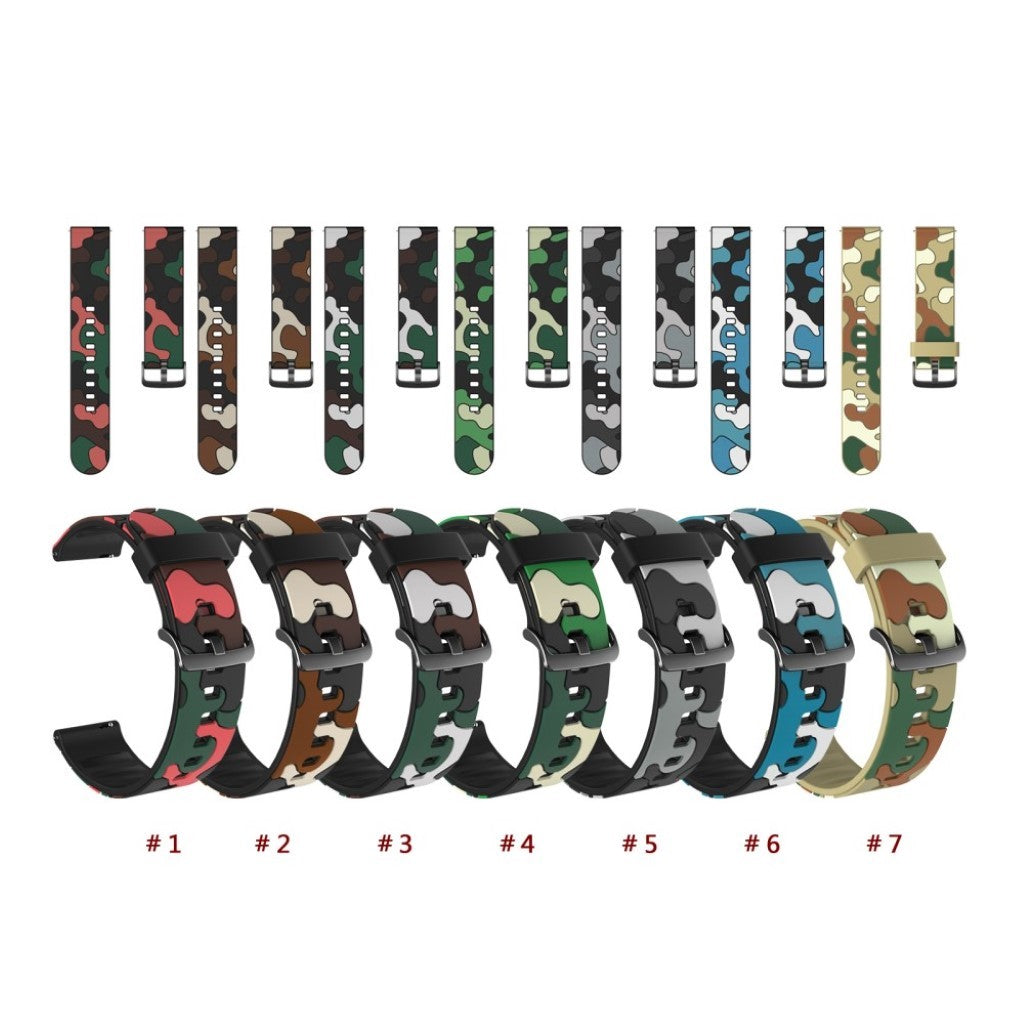 Meget kønt Universal Silikone Rem - Rød#serie_1