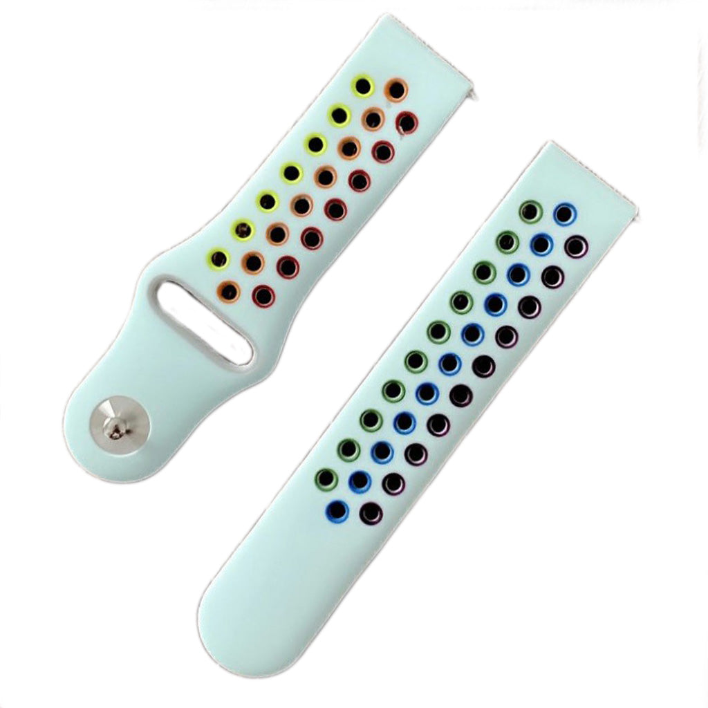22mm coloful silicone watchband for Samsung and Amazfit - Baby Blue#serie_6