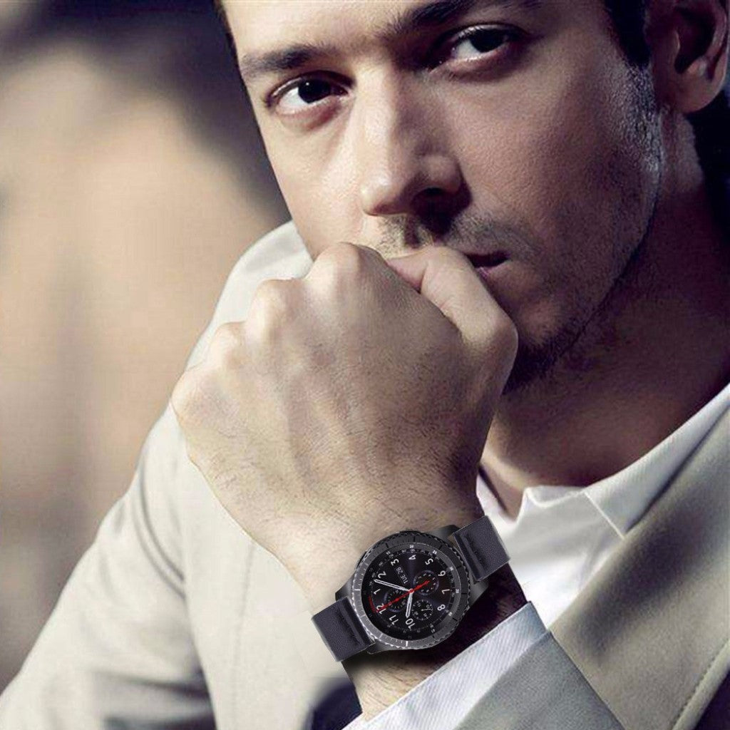 Rigtigt godt Universal Ægte læder Rem - Sort#serie_1