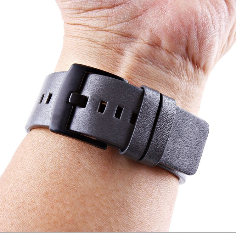 Rigtigt godt Universal Ægte læder Rem - Sølv#serie_2