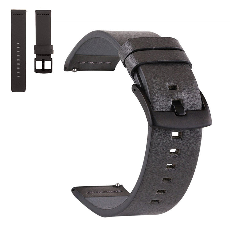 Genuine leather watch band for Seiko, Suunto and Sony watch - Grey#serie_2