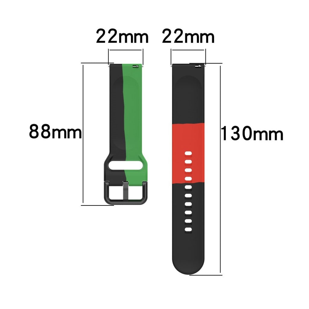 Meget holdbart Universal Silikone Rem - Flerfarvet#serie_1
