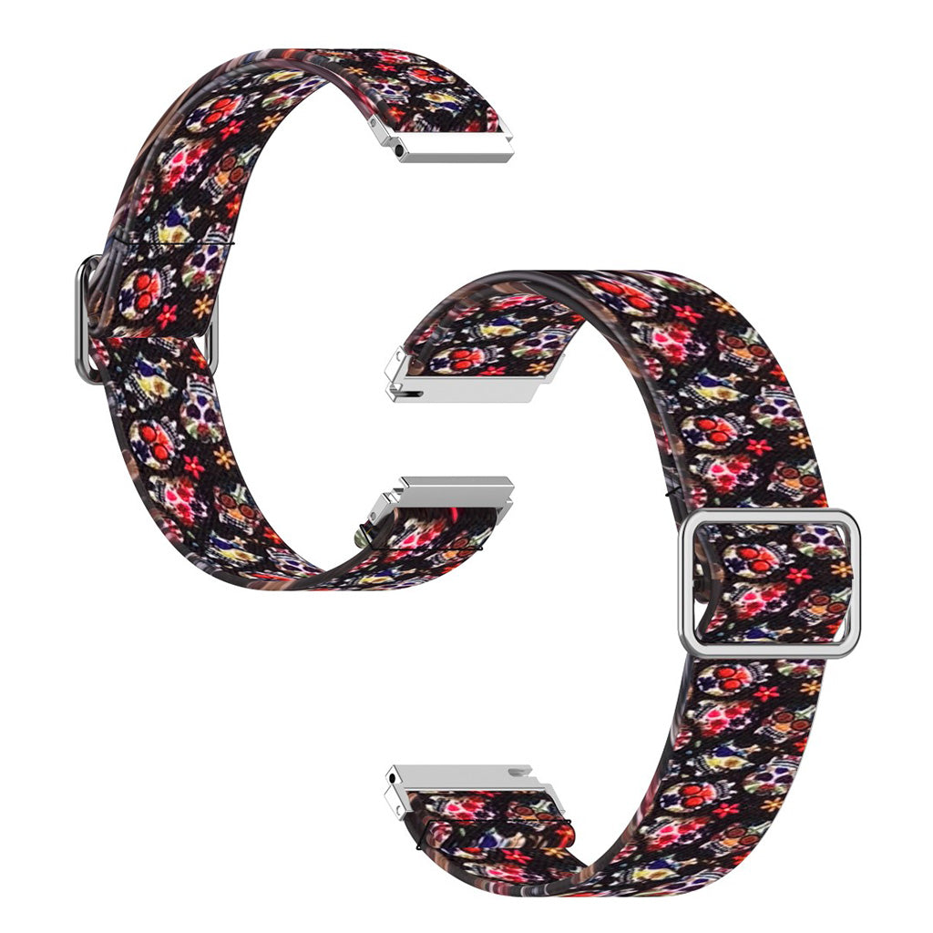 22mm Universal cool pattern watch band - Color Skull#serie_3