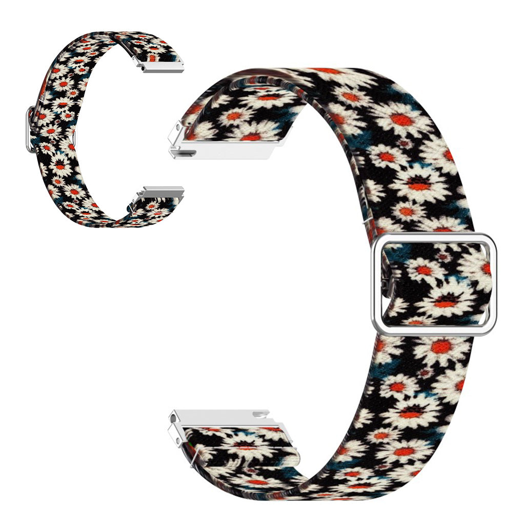 20mm Universal pattern printing nylon watch band - Chrysanthemum#serie_6