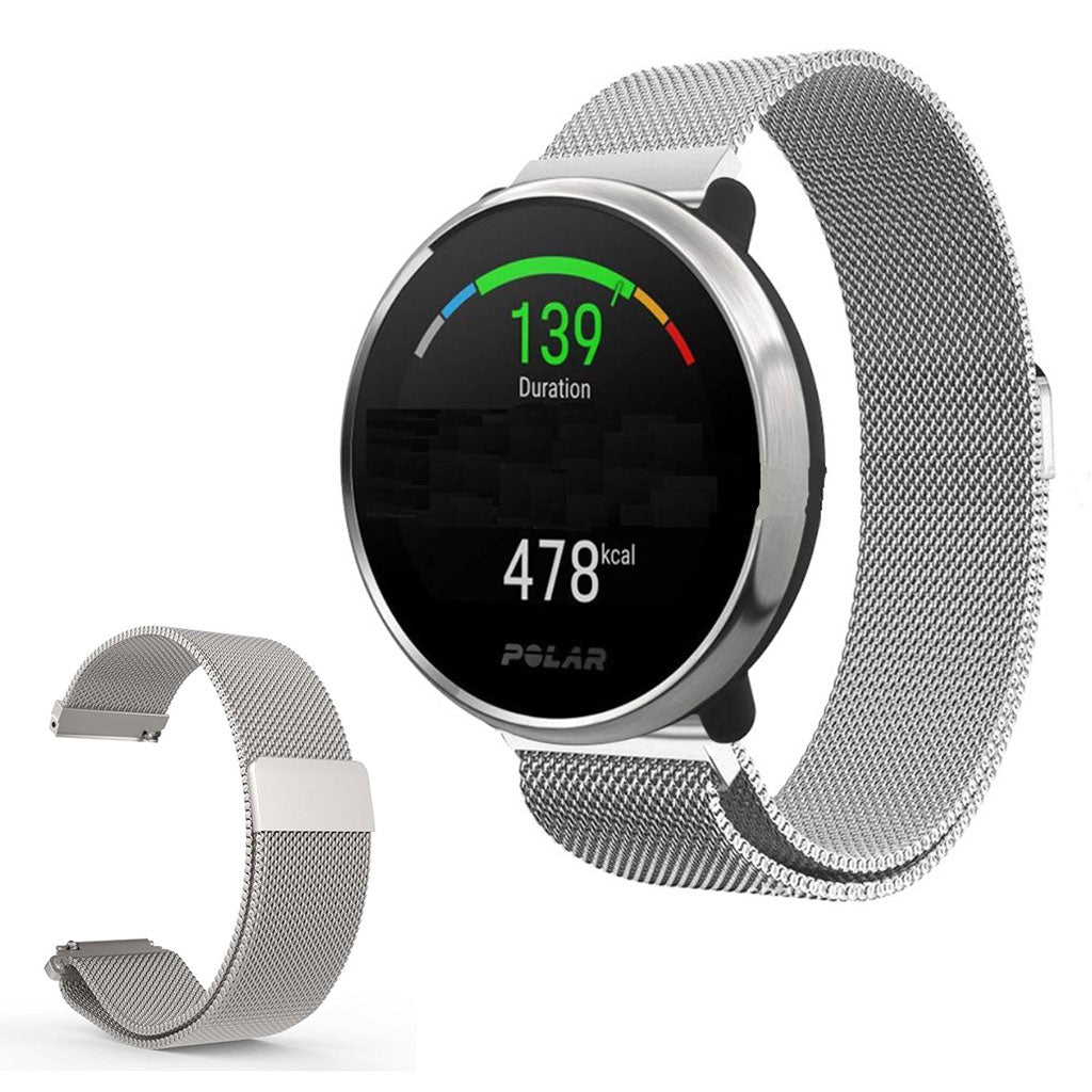 20mm Universal stainless steel watch band - Silver#serie_2