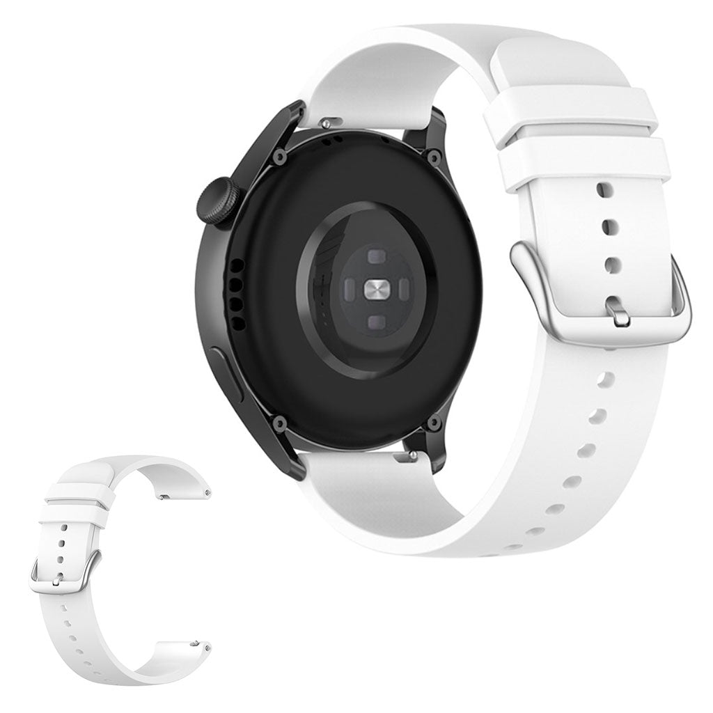 22mm Universal simple watch strap - White#serie_2