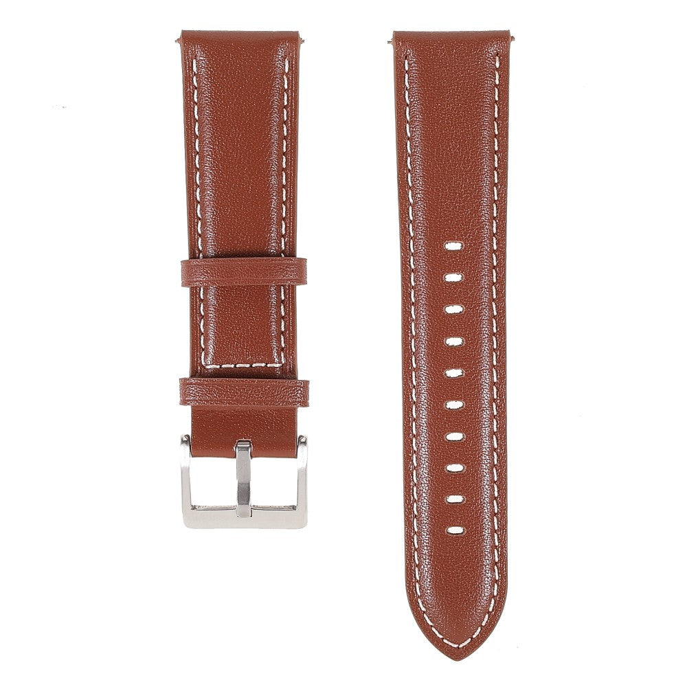 22m Universal quick release genuine leather watch strap - Brown#serie_5