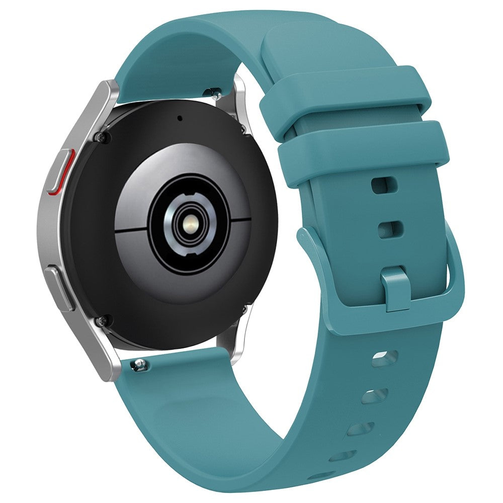 20mm Universal simple silicone watch strap - Green#serie_9