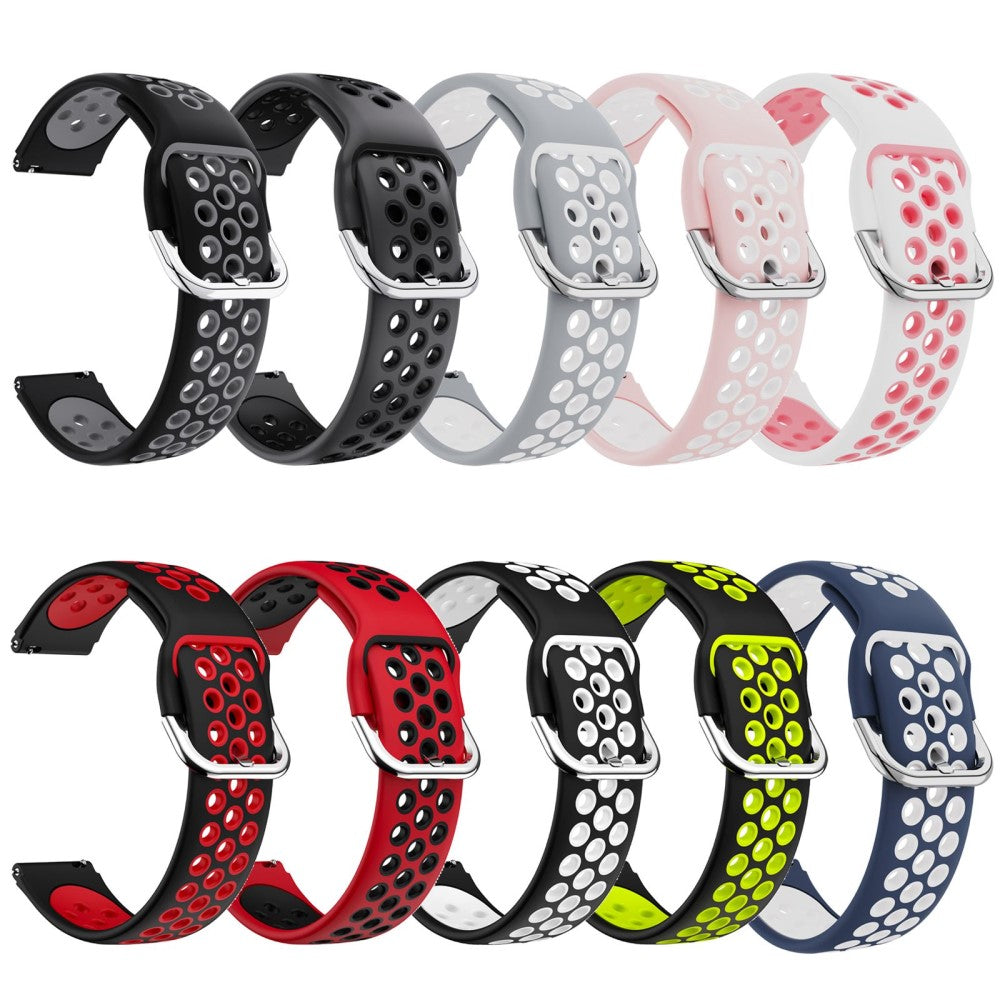 Pænt Universal Silikone Urrem - Gul#serie_7