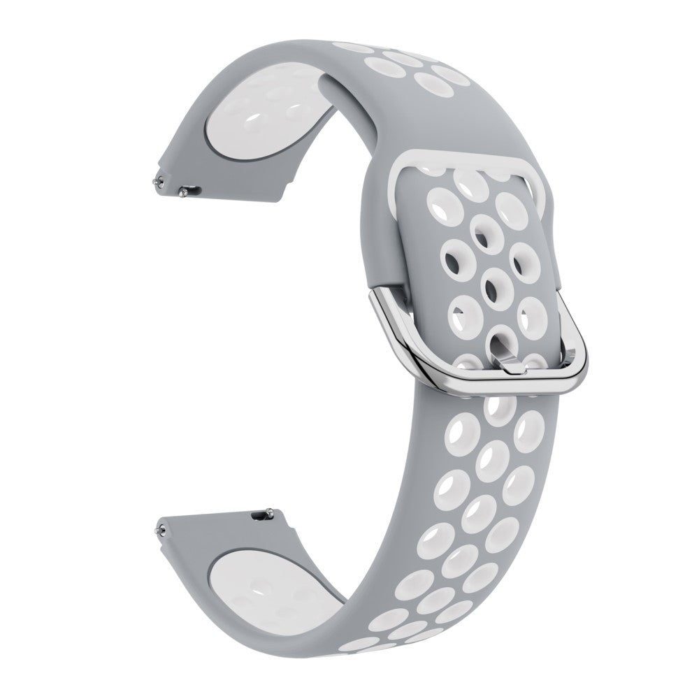 Pænt Universal Silikone Urrem - Sølv#serie_8