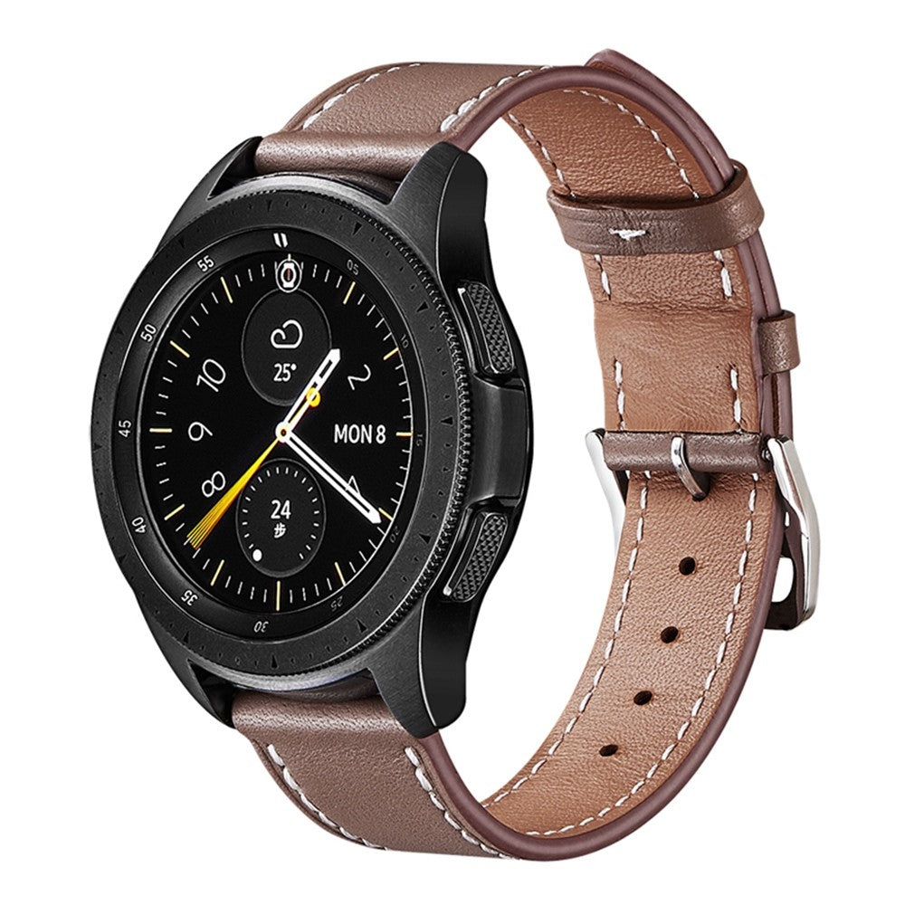 Mega fed Universal Ægte læder Urrem - Brun#serie_7