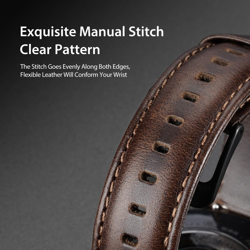 Super cool Universal Kunstlæder Urrem - Brun#serie_1