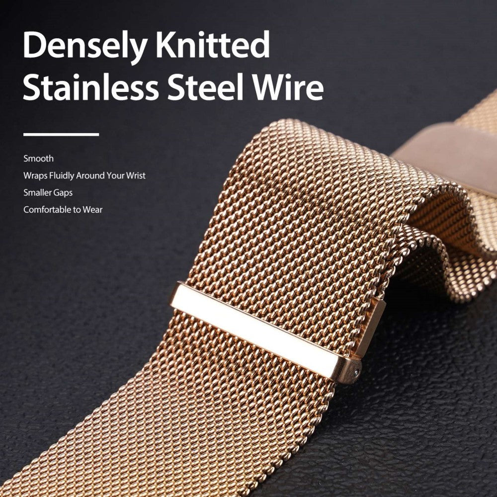 Meget flot Universal Metal Urrem - Guld#serie_2