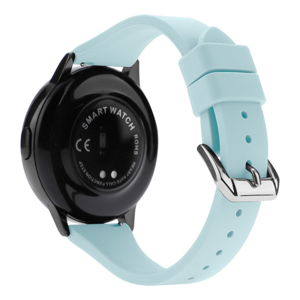 22mm Universal silicone watch strap - Lake Blue#serie_2