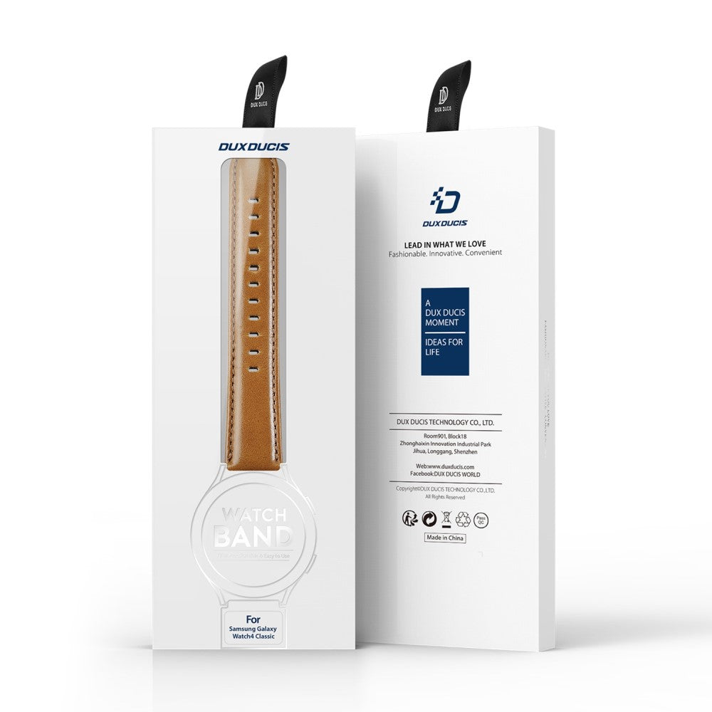 Super flot Universal Metal og  Kunstlæder Urrem - Brun#serie_2