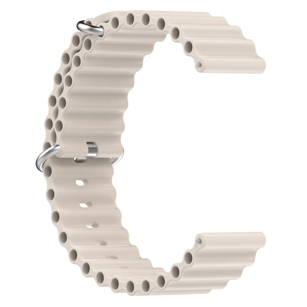 Mega komfortabel Universal Silikone Rem - Hvid#serie_13