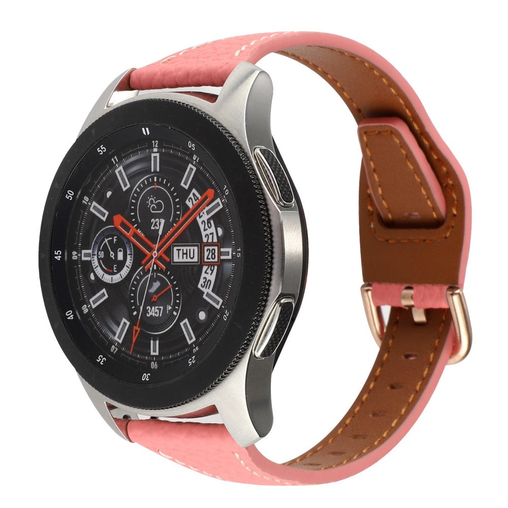 Rigtigt smuk Universal Ægte læder Rem - Pink#serie_4